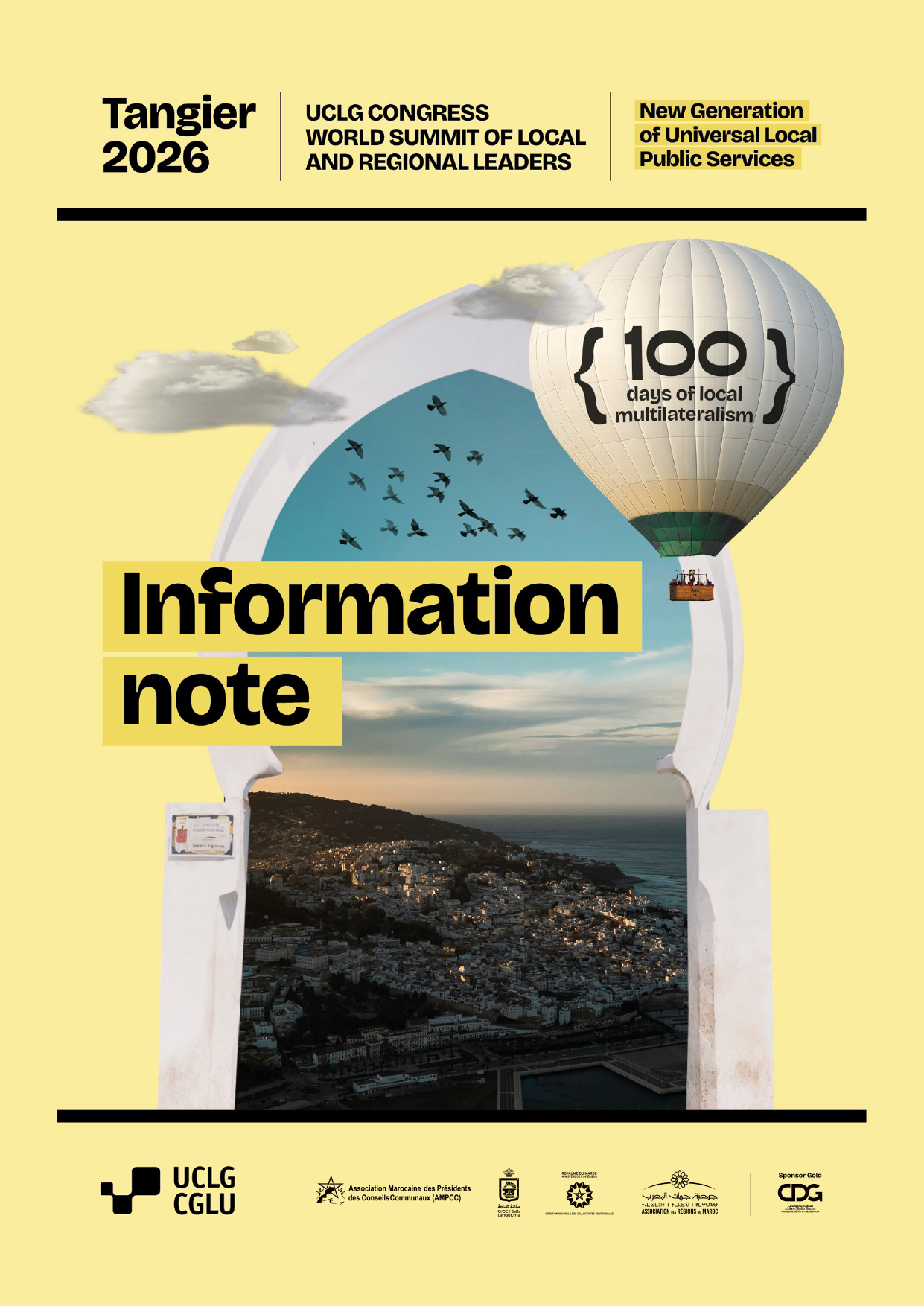 Information note - Tangier 2026